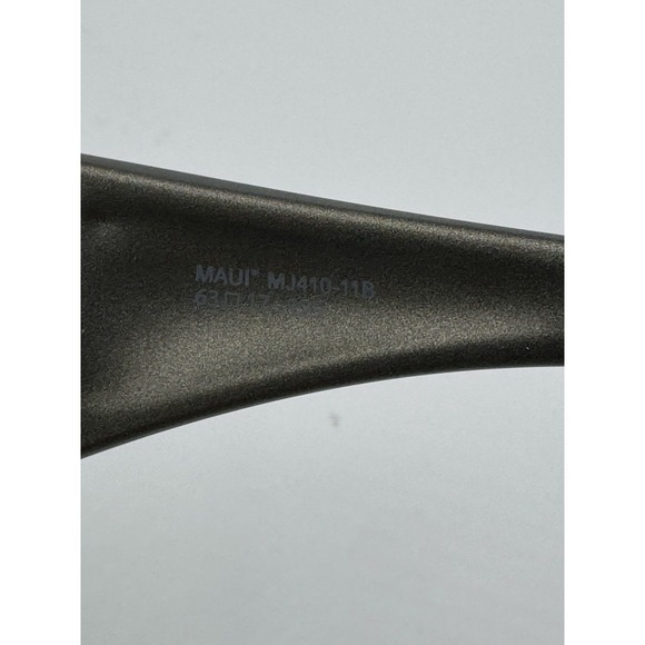 MAUI JIM WATERMAN MJ 410-11B TITANIUM W/ MAUI HT GREEN POLARIZED SUNGLASSES NEW - Picture 6 of 10